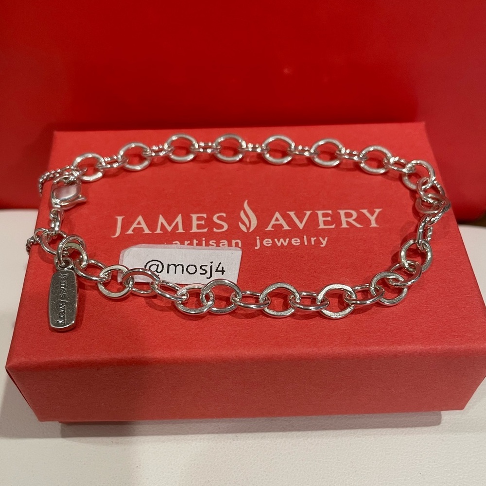 James Avery Forged Link Charm Bracelet